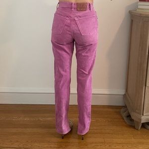 Vintage pink Levi’s